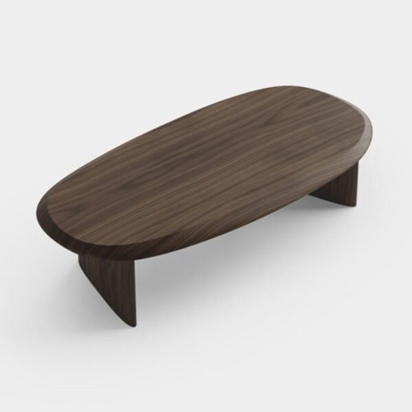 Stan Solid Wood Modern Coffee Table - Image 3