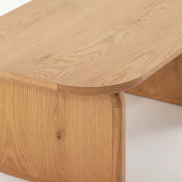 Loka Solid Wood Coffee Table - Image 5