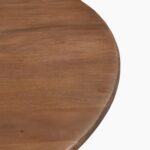 Cozy Ribbed Solid Wood Coffee Table - Image 4
