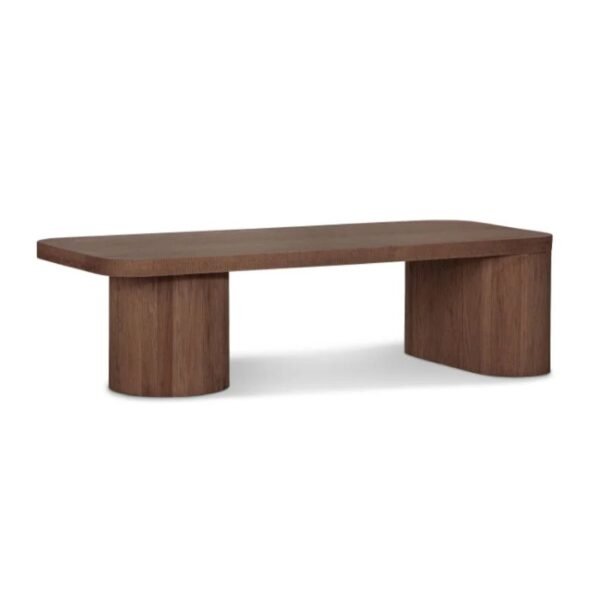 Reba Solid Wood Modern Coffee Table - Image 2