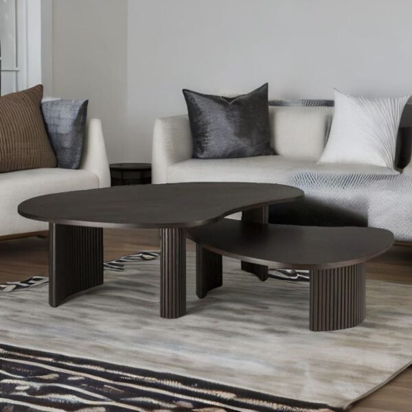 Gaga Solid Wood Nesting Coffee Table - Image 1