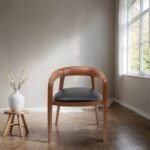 Stanley Solid Wood Arm Dining Chair