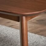 Goko Solid Wood Rectangular 6-Seater Dining Table - Image 5