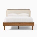 Silo Modern Solid Wood Upholstered Bed - Image 2