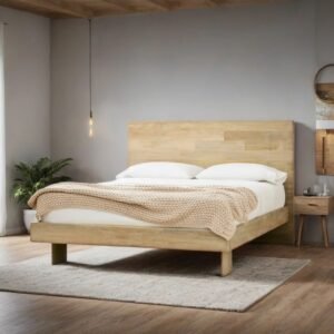 Riba Solid Wood Platform Bed