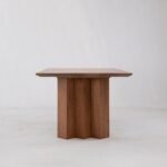 Accra Solid Wood Stylish 6-8 Seater Dining Table - Image 6