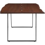 Paris Solid Wood Live Edge Dining Table - Image 4