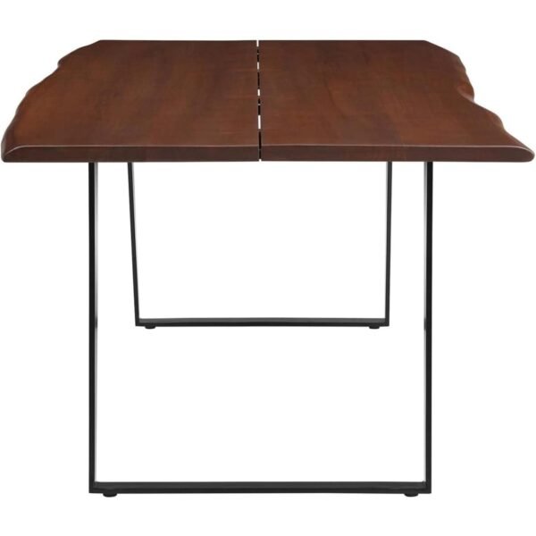 Paris Solid Wood Live Edge Dining Table - Image 4