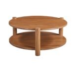 Meadows Solid Wood Round Coffee Table - Image 3