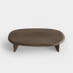 Stan Solid Wood Modern Coffee Table - Image 4