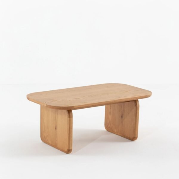 Loka Solid Wood Coffee Table - Image 2