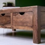 Thar Solid Wood Storage Coffee Table - Image 2