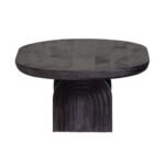 Meda Solid Wood Pedestal Coffee Table - Image 5
