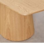 Kira Solid Wood Rectangular 6-8 Seater Dining Table - Image 6