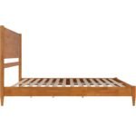 Ciko Mid-Century Solid Wood Platform Bed - Image 6