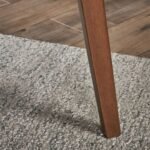 Goko Solid Wood Rectangular 6-Seater Dining Table - Image 6