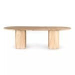 Joro Solid Wood Modern 8-10 Seater Dining Table - Image 3