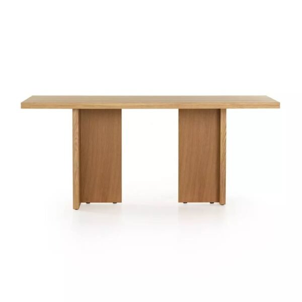 Huva Solid Wood Large 8 Seater Dining Table - Image 3