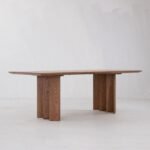 Accra Solid Wood Stylish 6-8 Seater Dining Table
