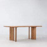 Kura Solid Wood Dining Table - Image 3