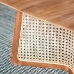 Breeze Solid Wood Rattan Accent Coffee Table - Image 6