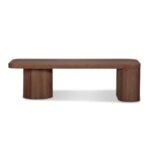 Reba Solid Wood Modern Coffee Table - Image 4