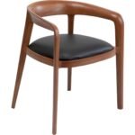 Stanley Solid Wood Arm Dining Chair - Image 2