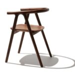 Classy Solid Wood High Back Dining Chair - Image 4