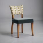 Buka Solid Wood Upholstered Dining Chair - Image 2