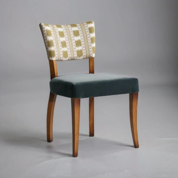 Buka Solid Wood Upholstered Dining Chair - Image 2