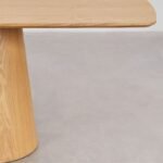 Kira Solid Wood Rectangular 6-8 Seater Dining Table - Image 5
