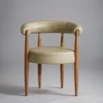 Sutton Solid Wood Curved Dining Chair - Image 2