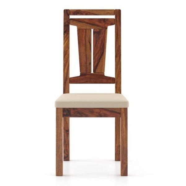 Elara Solid Wood Classic Dining Chair - Image 3