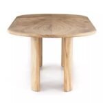 Joro Solid Wood Modern 8-10 Seater Dining Table - Image 4
