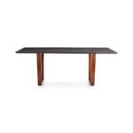 Gimo Solid Wood and Marble Top 8-10 Seater Dining Table - Image 3