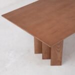 Accra Solid Wood Stylish 6-8 Seater Dining Table - Image 7