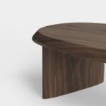 Stan Solid Wood Modern Coffee Table - Image 5