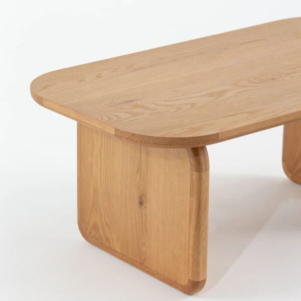 Loka Solid Wood Coffee Table - Image 4