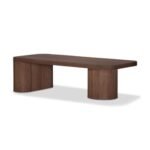 Reba Solid Wood Modern Coffee Table - Image 3
