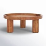 Nilon Solid Wood Coffee Table - Image 6