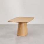 Kira Solid Wood Rectangular 6-8 Seater Dining Table - Image 3