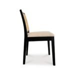 Ivory Solid Wood Rattan Dining Chair Set of 2 - Image 6