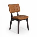 Nexus Solid Wood Upholstered Dining Chair - Image 5