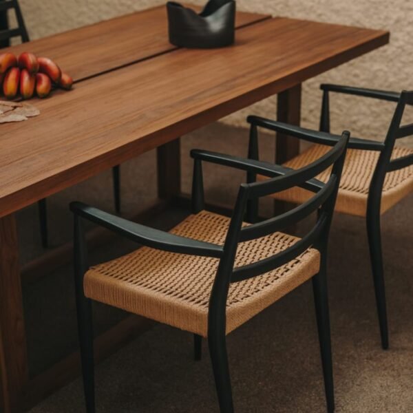 Laki Tailored Solid Wood Dining Table - Image 7