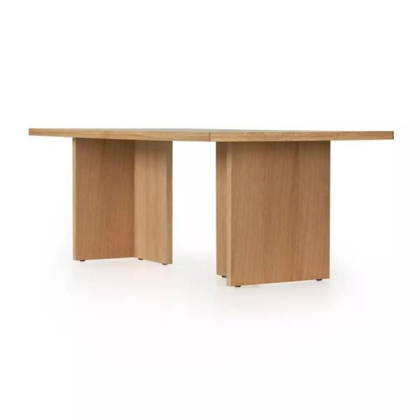 Huva Solid Wood Large 8 Seater Dining Table - Image 4