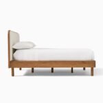 Silo Modern Solid Wood Upholstered Bed - Image 4