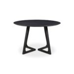 Weston Solid Wood Round Modern 4-Seater Dining Table - Image 7
