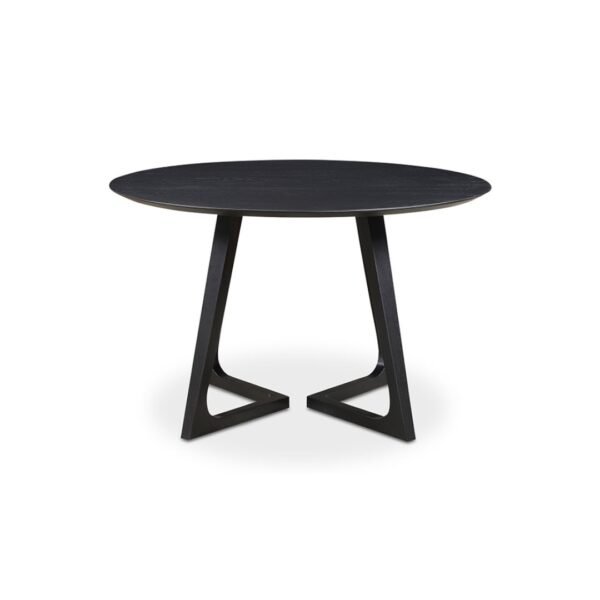 Weston Solid Wood Round Modern 4-Seater Dining Table - Image 7