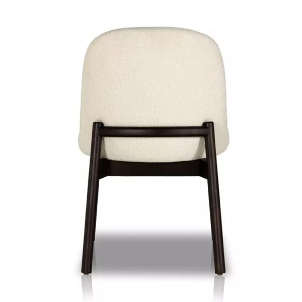 Harry Solid Wood Armless Upholstered Dining Chair - Image 6