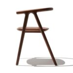 Classy Solid Wood High Back Dining Chair - Image 5